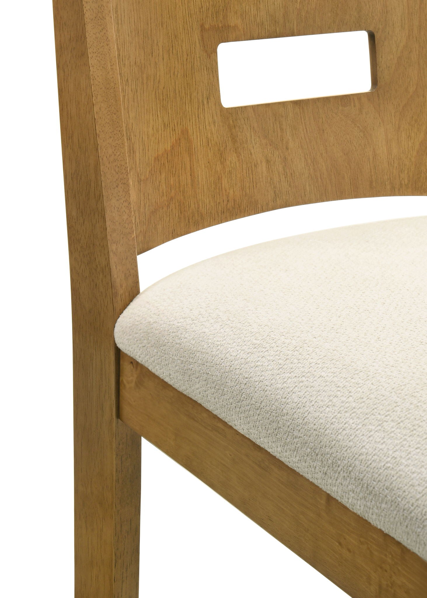 Ren - 30" Bar Height Rubberwood Barstool
