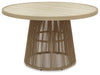 Orchard Beach - Outdoor Dining Table - Beige