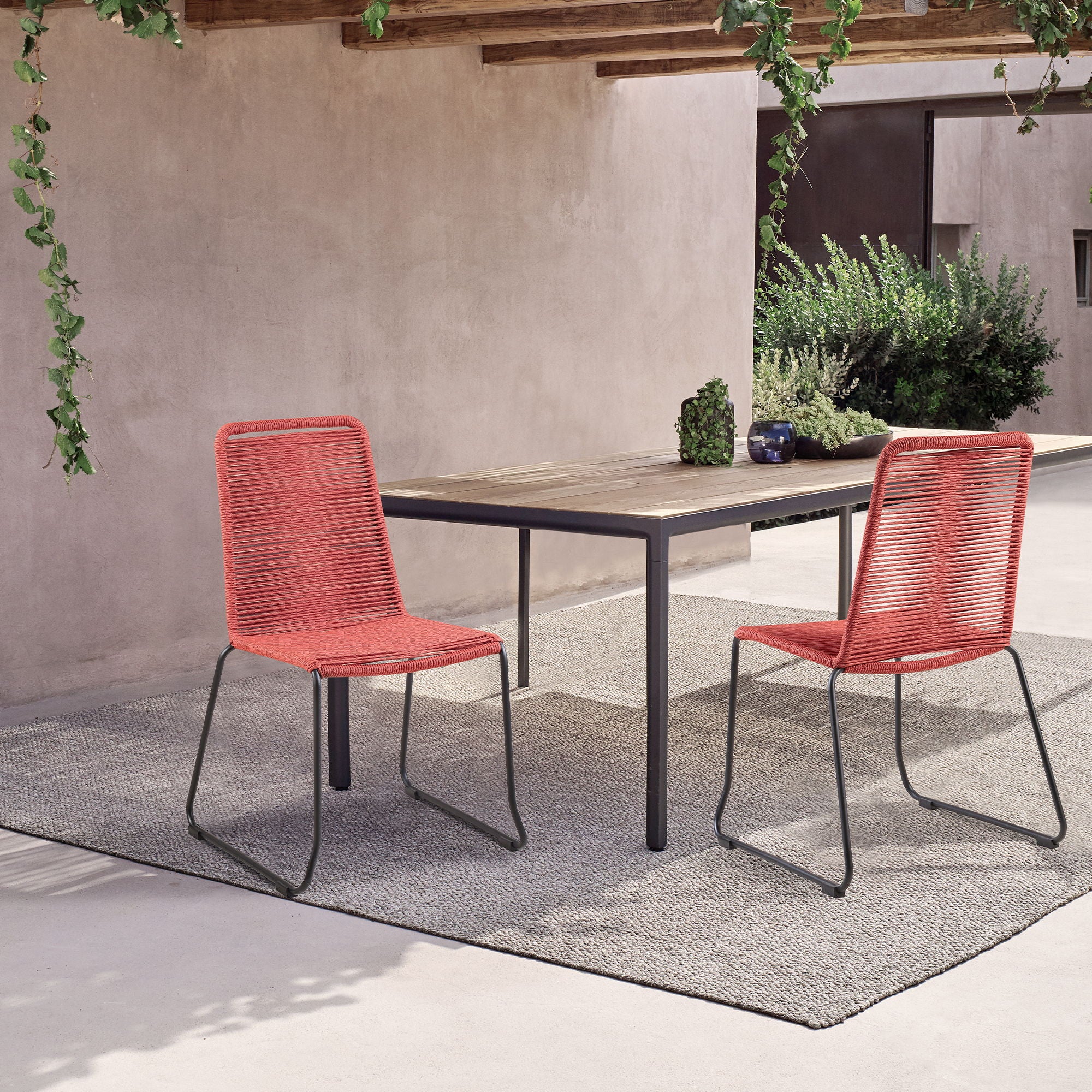 Shasta - Outdoor Stackable Dining Chair (Set of 2)