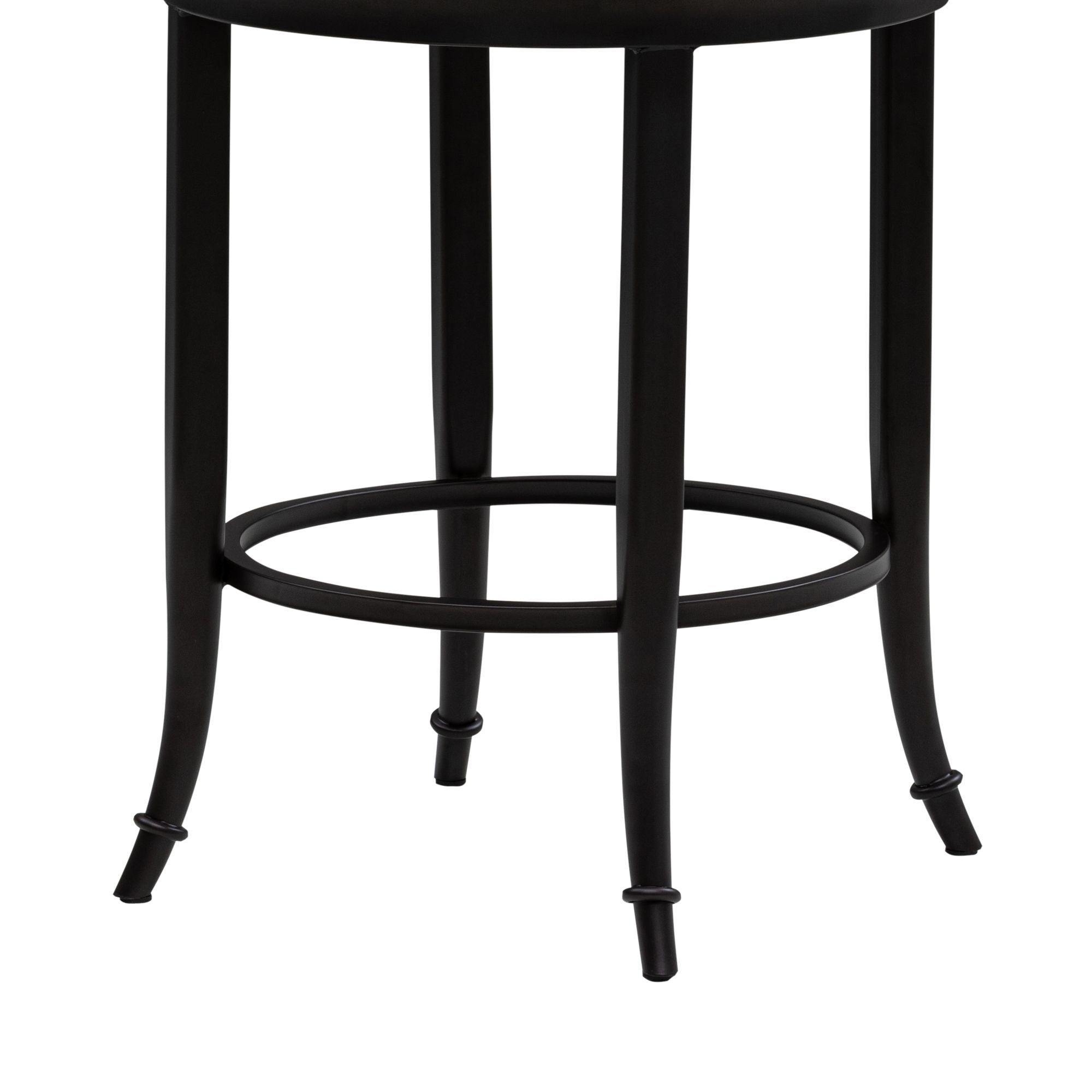 Telia - Upholstered Swivel Counter Height Barstool