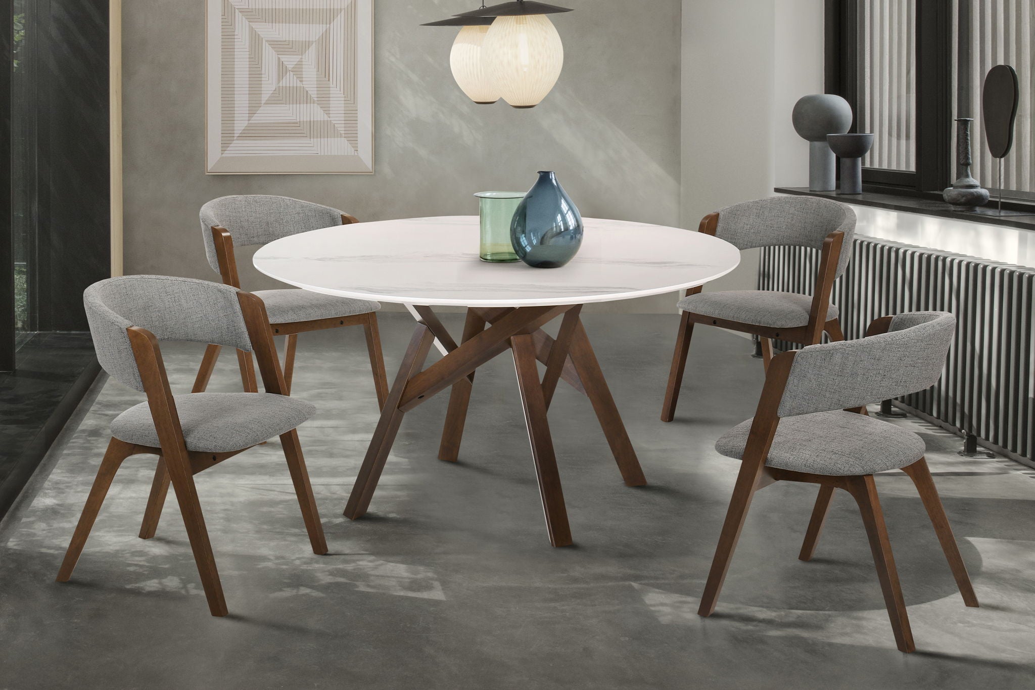 Venus And Rowan - Round Dining Set