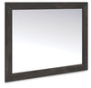 Hollivern - Bedroom Mirror - Dark Gray
