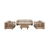 Vivid - Outdoor Patio 4 Piece Conversation Set