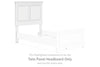 Fortman - Twin Panel Headboard - White