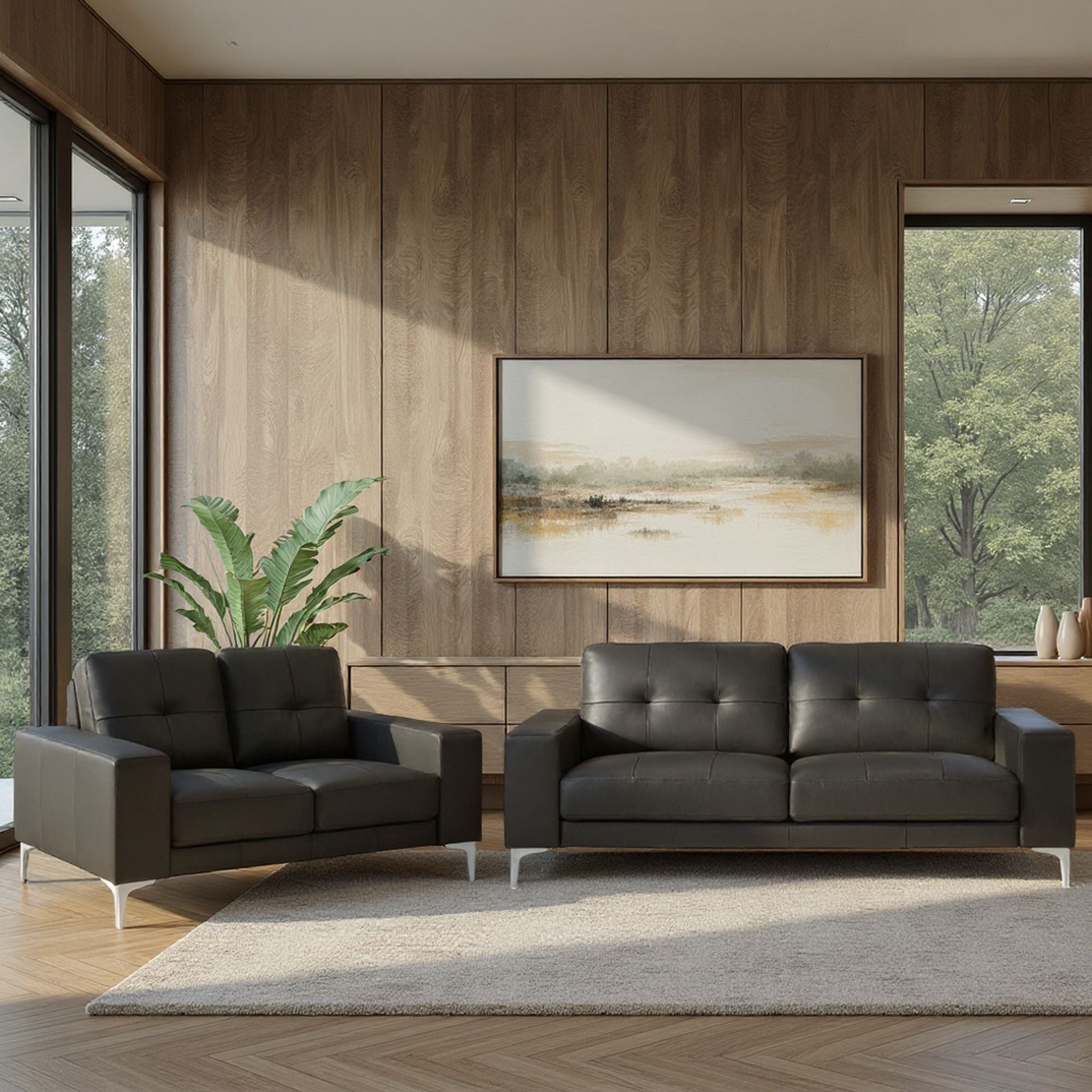 Faelin - 2-Piece Living Room Set (Sofa & Loveseat)