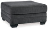 Tracling - Oversized Accent Ottoman - Slate