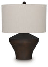 Dolanham - Metal Table Lamp - Distressed Brown
