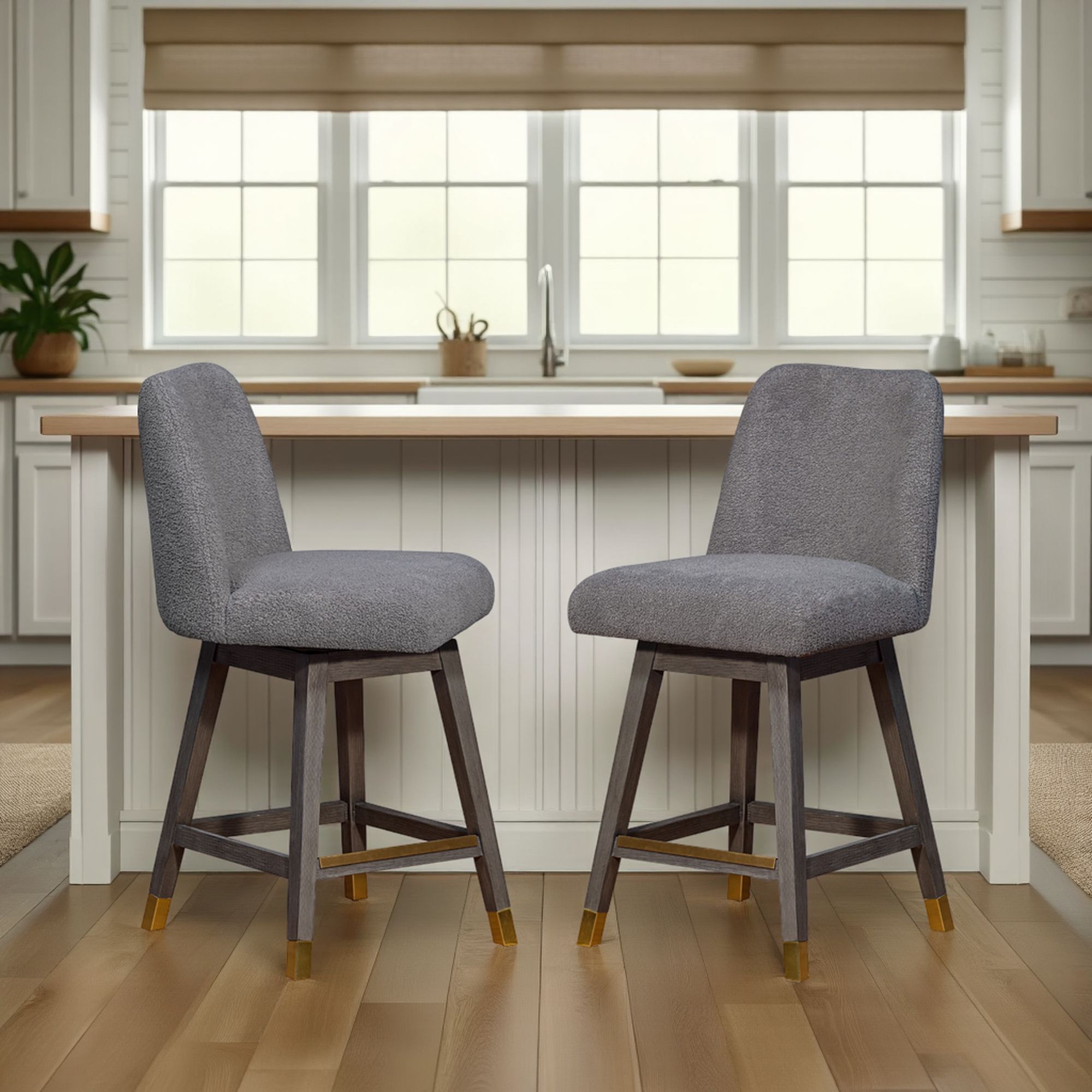 Amelia - Swivel Counter Stool