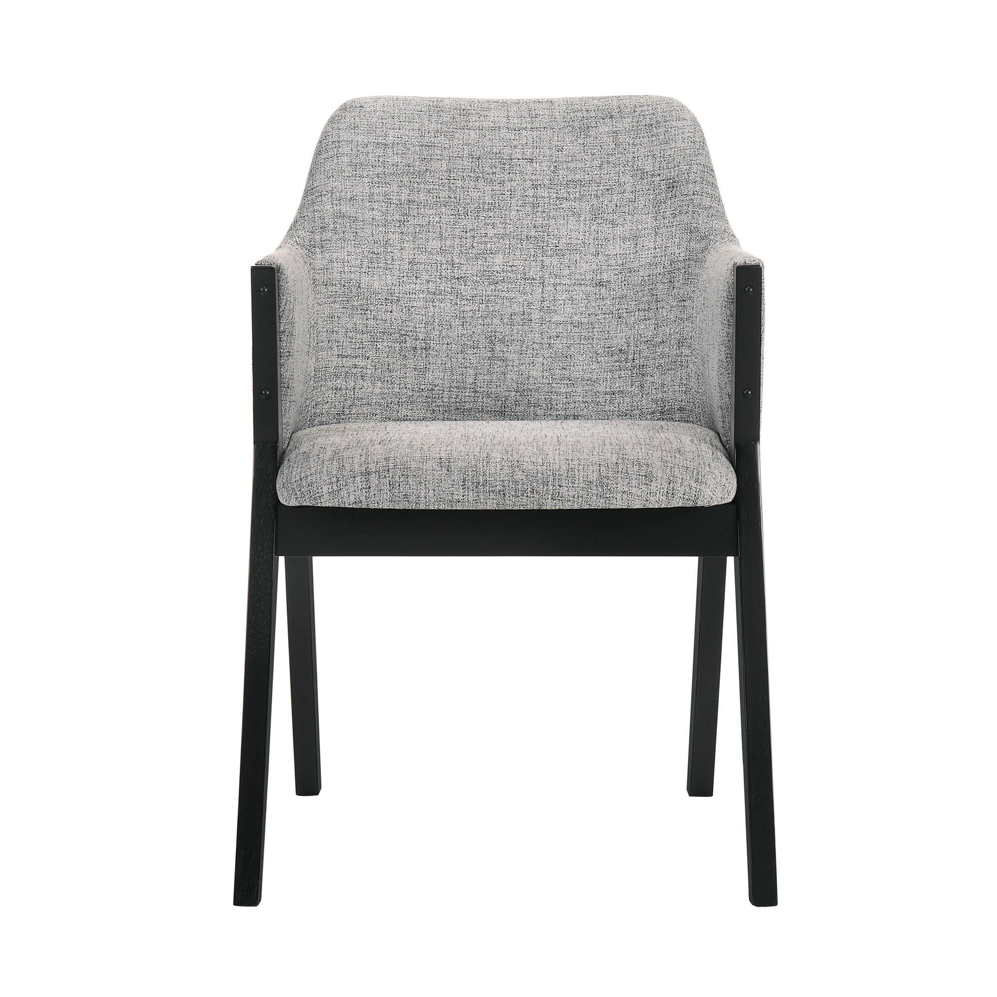 Arcadia And Renzo - Round 5 Piece Dining Set - Black