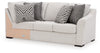 Koralynn - Raf Sofa with Corner Wedge - Stone