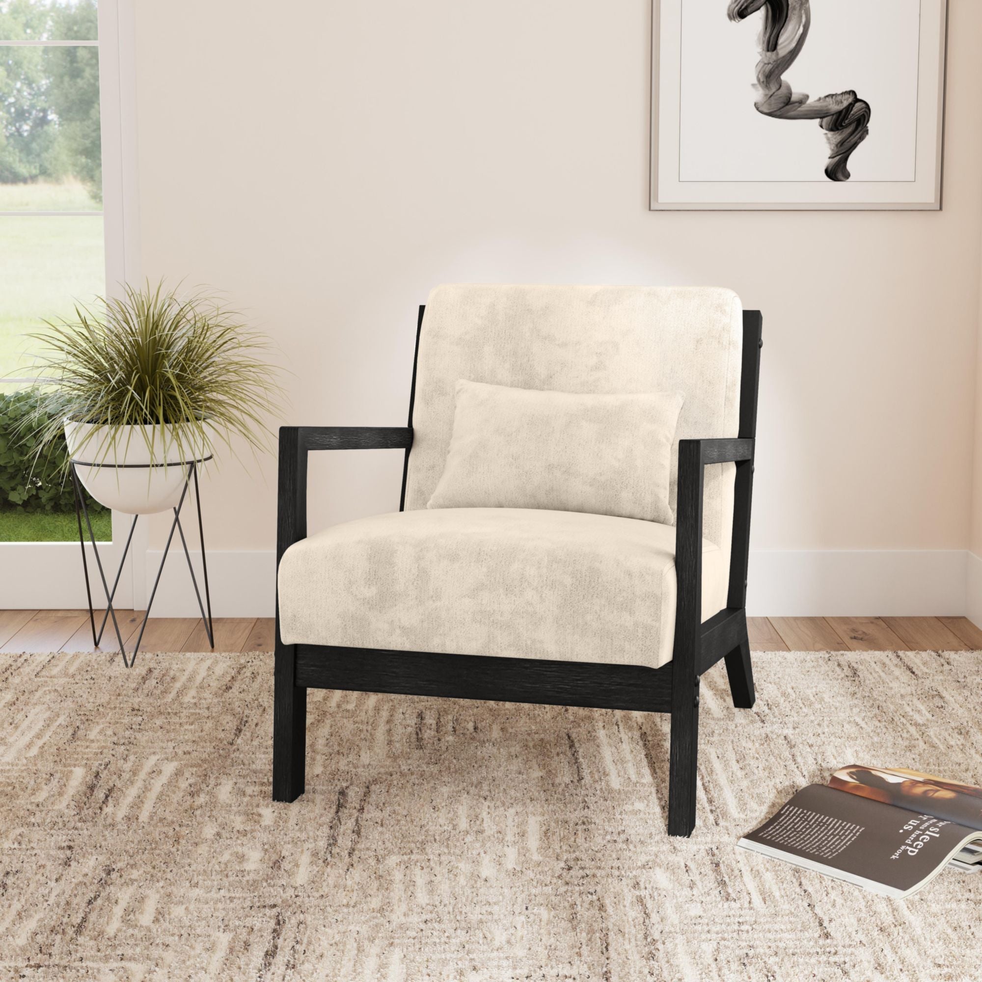 Marina - Chair With Kidney Pillow