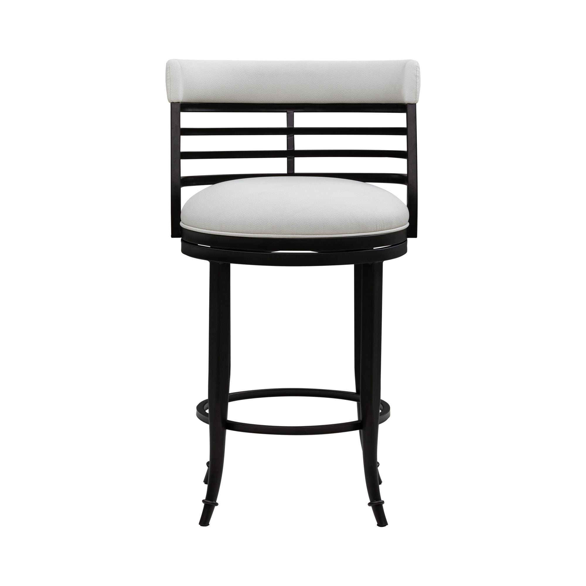 Telia - Upholstered Swivel Counter Height Barstool