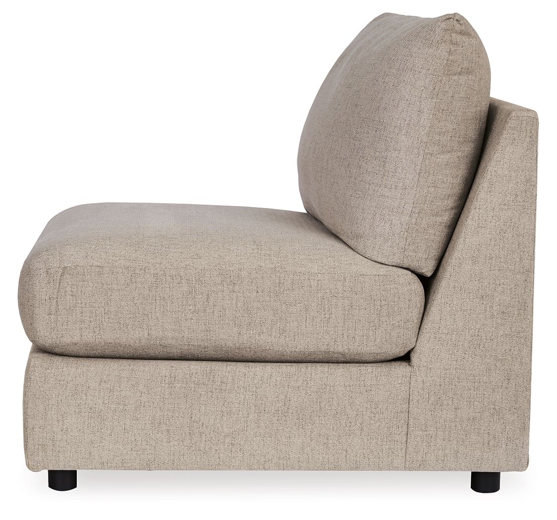 Kellway - Armless Chair - Bisque