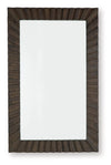 Advin - Accent Mirror - Dark Brown