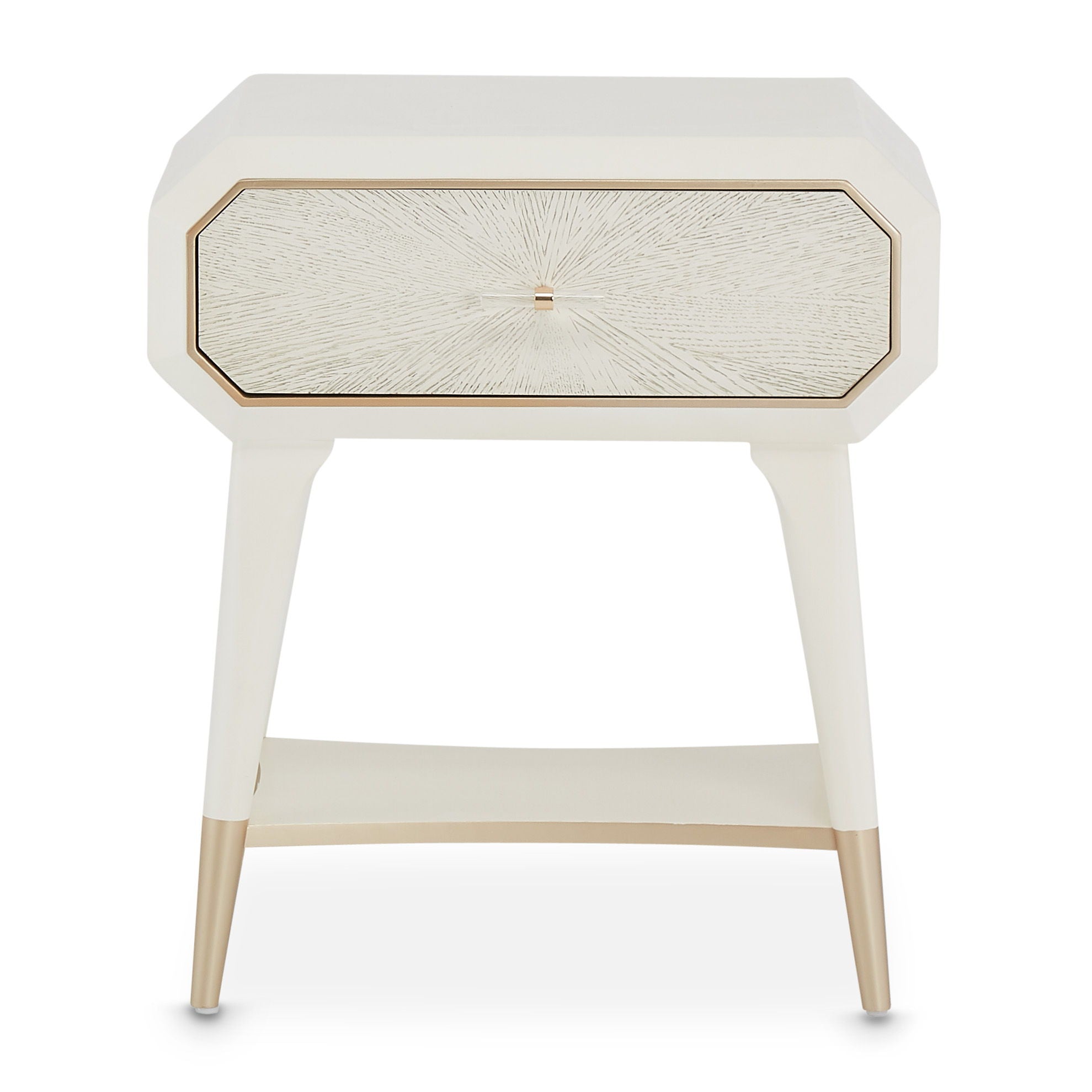 La Rachelle - 1-Drawer Nightstand - Champagne