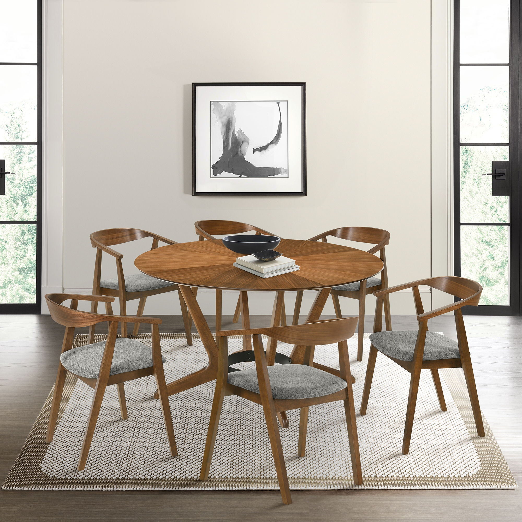 Santana - Round Dining Table Set