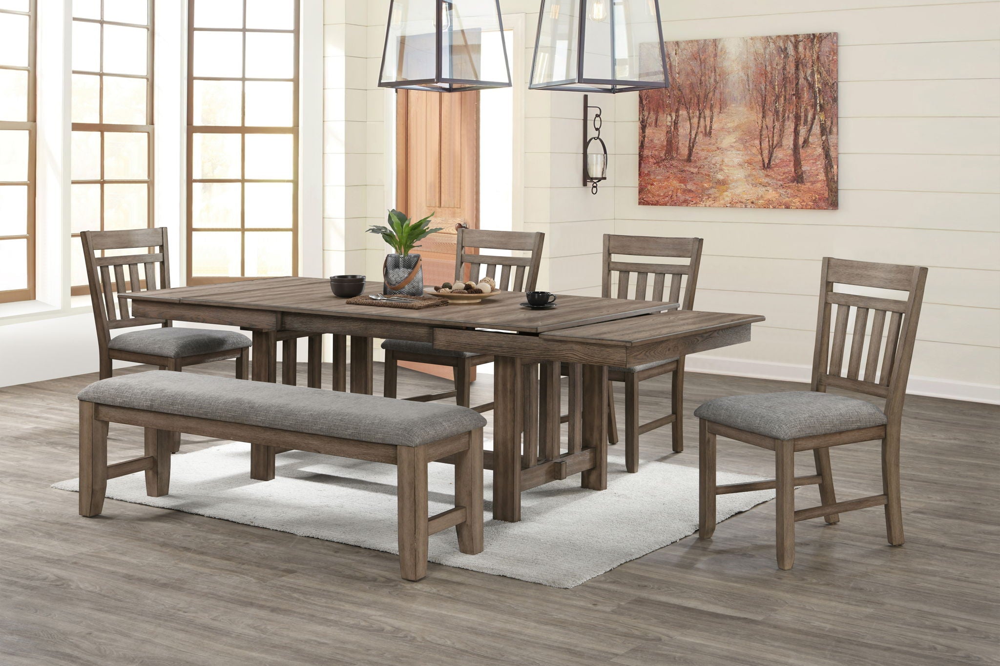 Harrisburg - Bench - Walnut