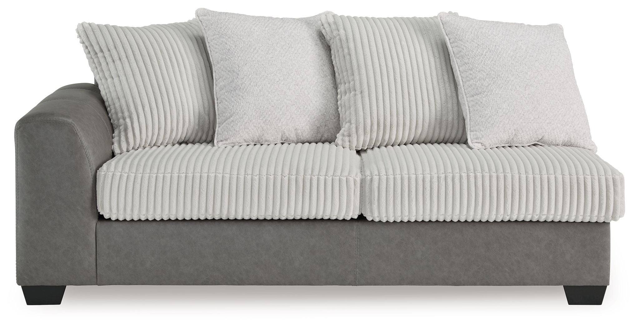 Clairette Court - Laf Sofa - Alloy