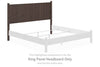 Pamytta - King Panel Headboard - Brown