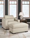 Treasure Trove - 2 Pc. - Chair And A Half, Ottoman - Almond