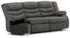 Partymate - Raf Reclining Loveseat - Slate