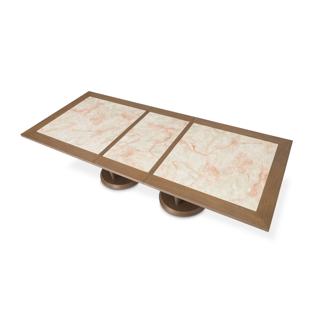 Portrait - Wide Rectangular Dining Table - Sienna Brown