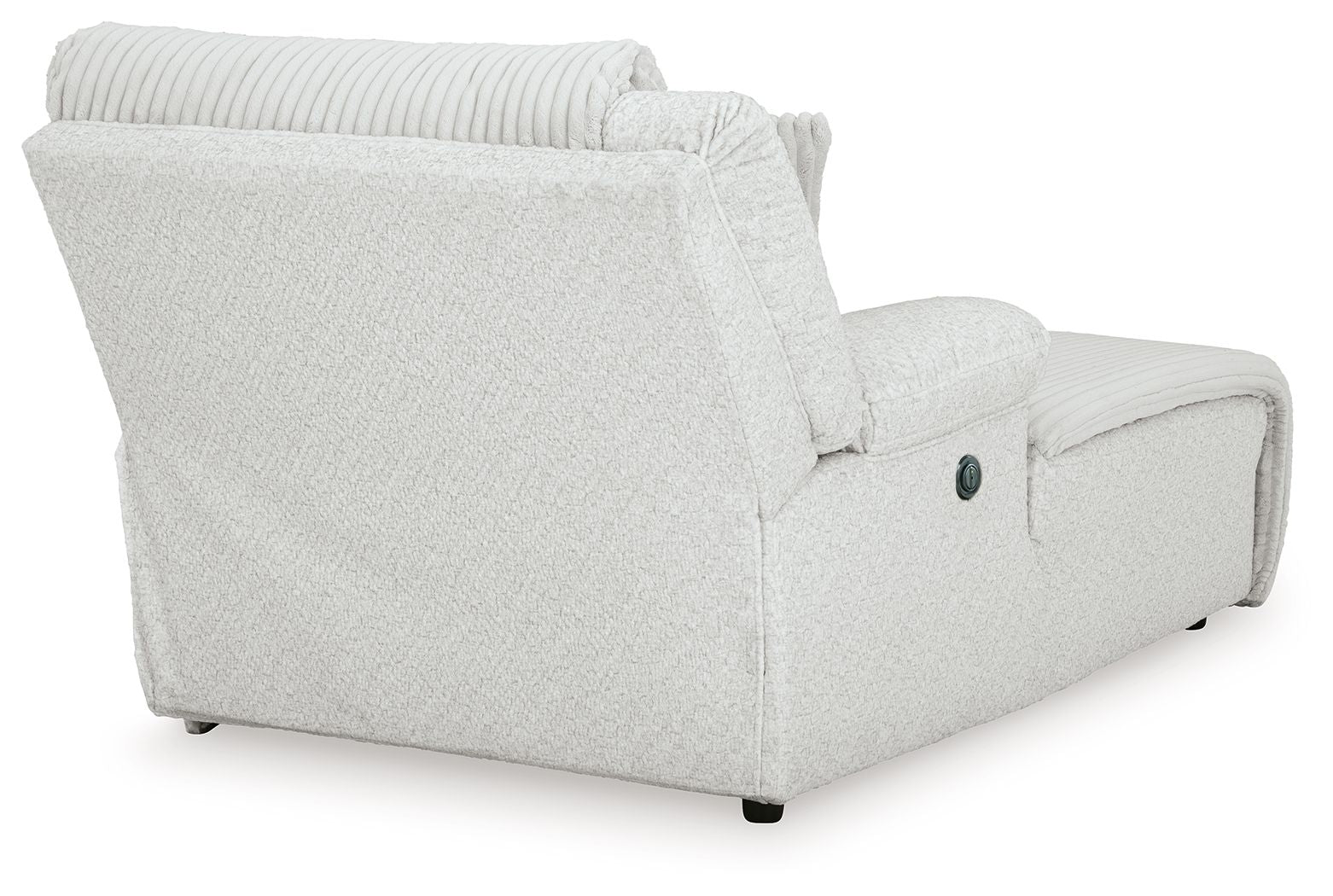 Top Tier - Laf Press Back Power Chaise - Alloy