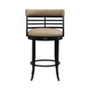 Telia - Upholstered Swivel Counter Height Barstool
