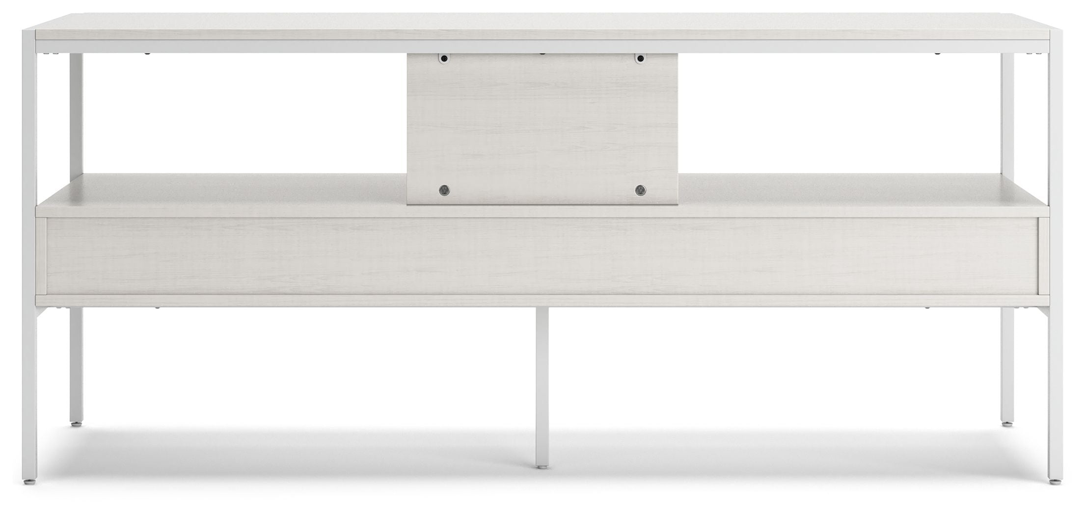 Deznee - Large TV Stand - White