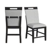Transcend - Counter Side Chair (Set of 2) - Charcoal