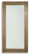 Waltleigh - Floor Mirror - Distressed Brown