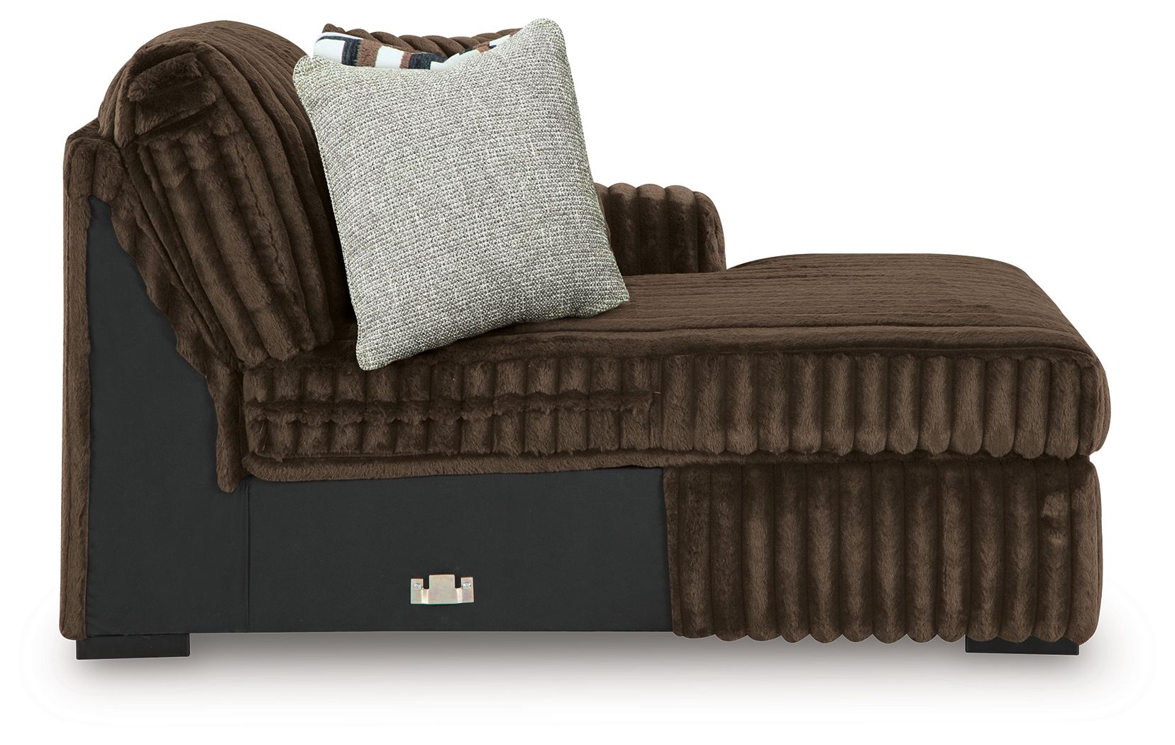 Midnight-Madness - RAF Corner Chaise - Chocolate