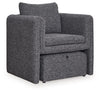 Vreni - Accent Chair - Charcoal / Black