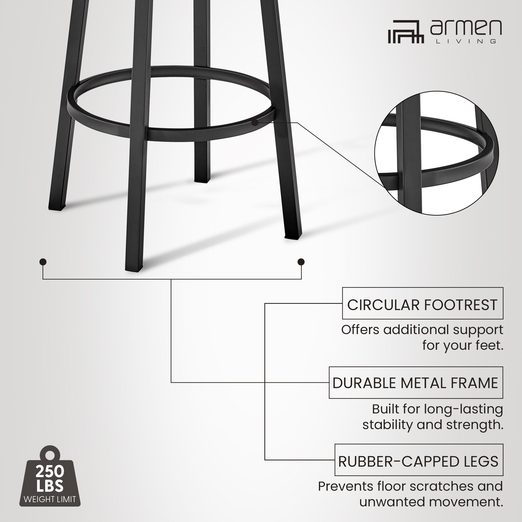 Lorin - Swivel Bar Stool