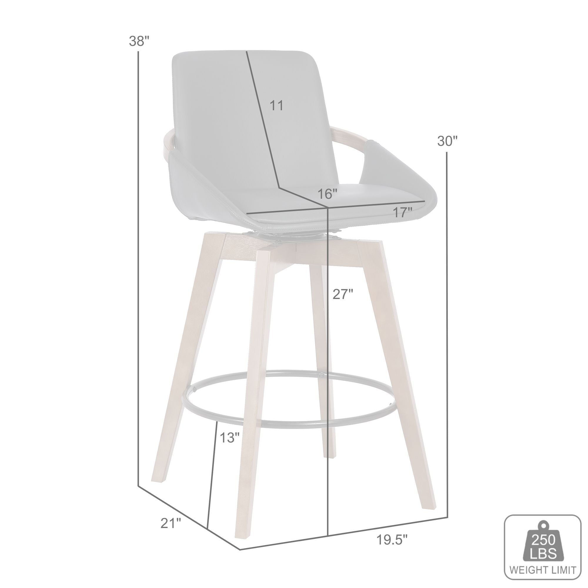 Baylor - Swivel Bar Stool