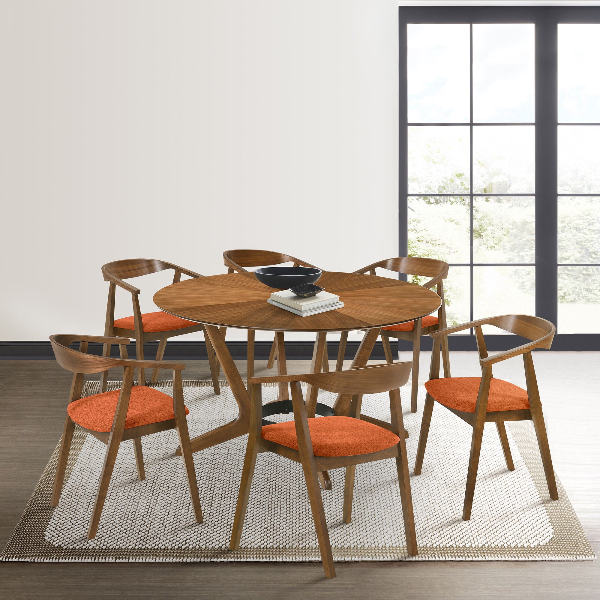 Santana - Round Dining Table Set