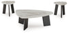 Lilyberg - Occasional Table Set (Set of 3) - Gray / Black