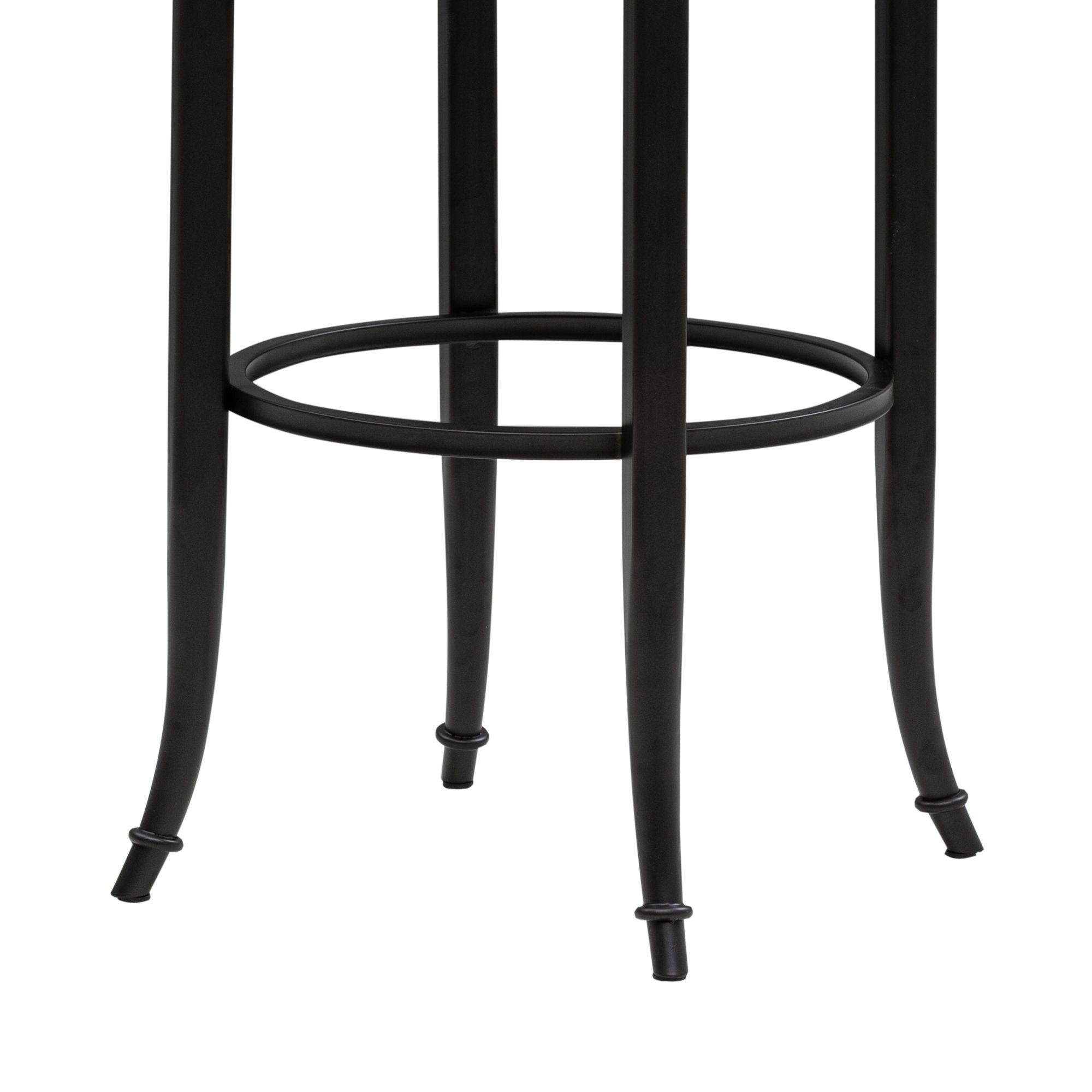 Telia - Upholstered Swivel Bar Height Barstool
