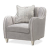 Roxbury Park - Velvet Matching Chair - Steel / Slate