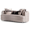 Carmela - Sofa - Zinc / Chrome