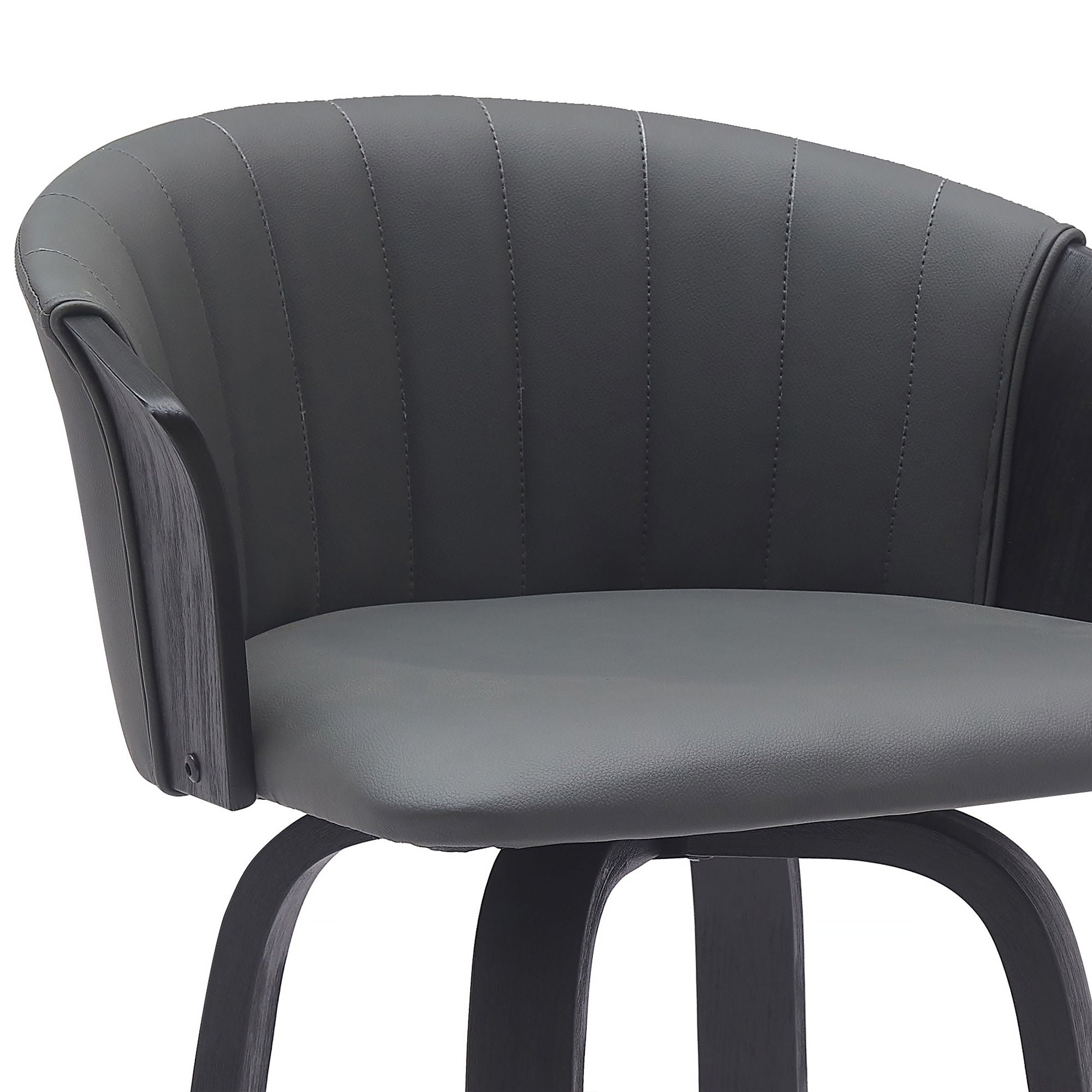 Diana - Swivel Wood Stool