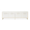 Palm Gate - Media Cabinet - Cloud White