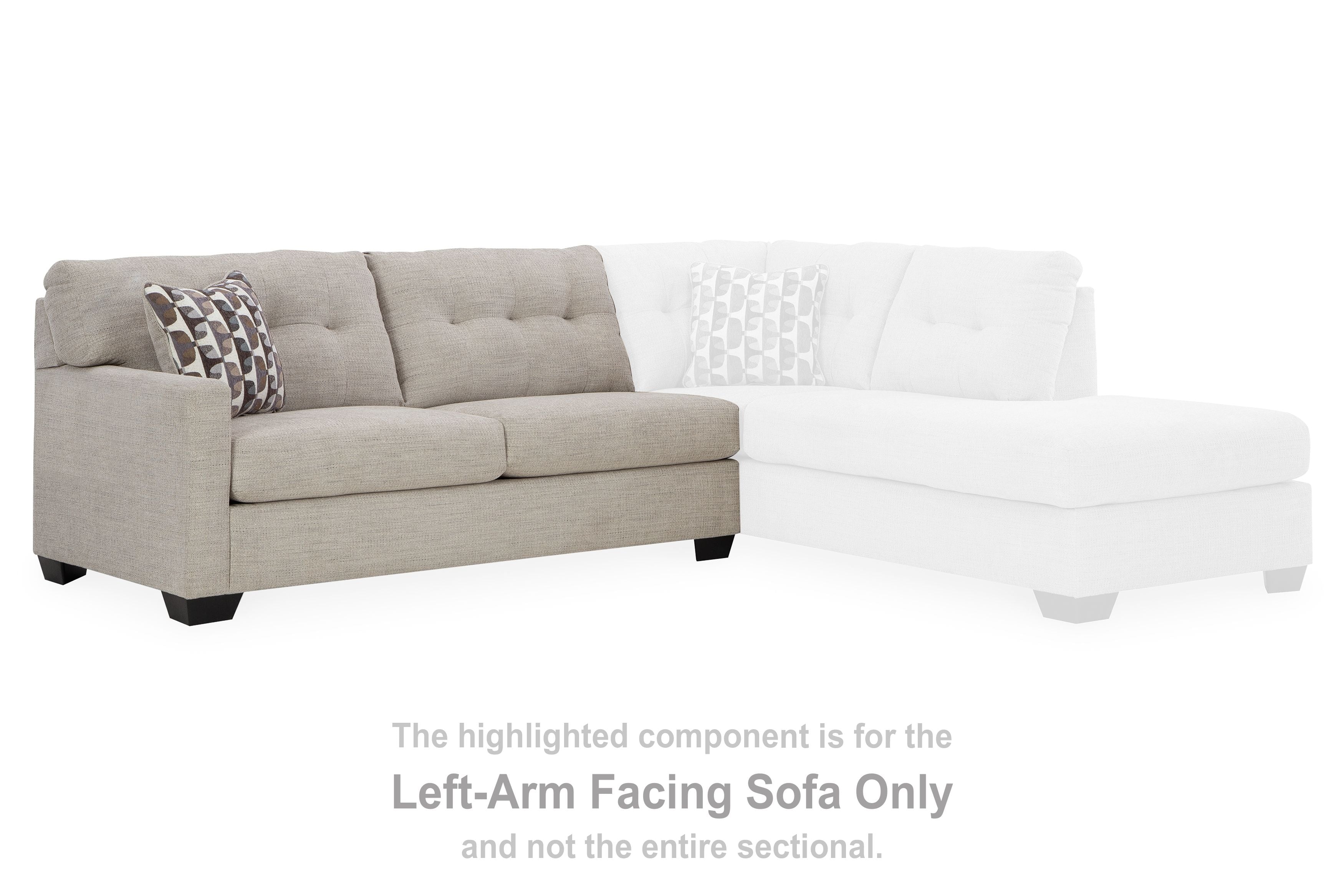 Mahoney - Laf Sofa - Pebble