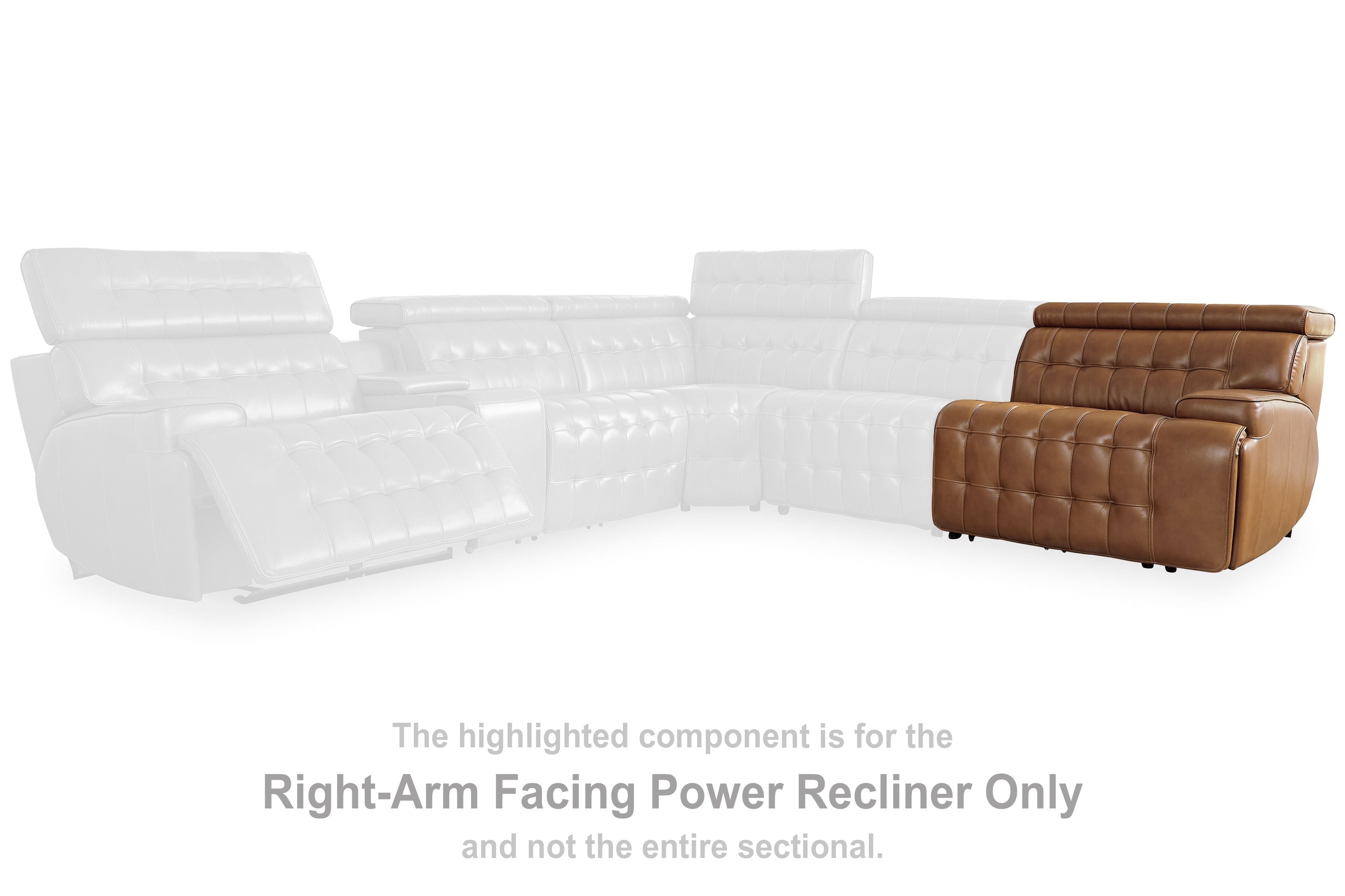 Temmpton - Raf Zero Wall Power Recliner - Chocolate