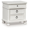 Rowlenstown - Three Drawer Night Stand
