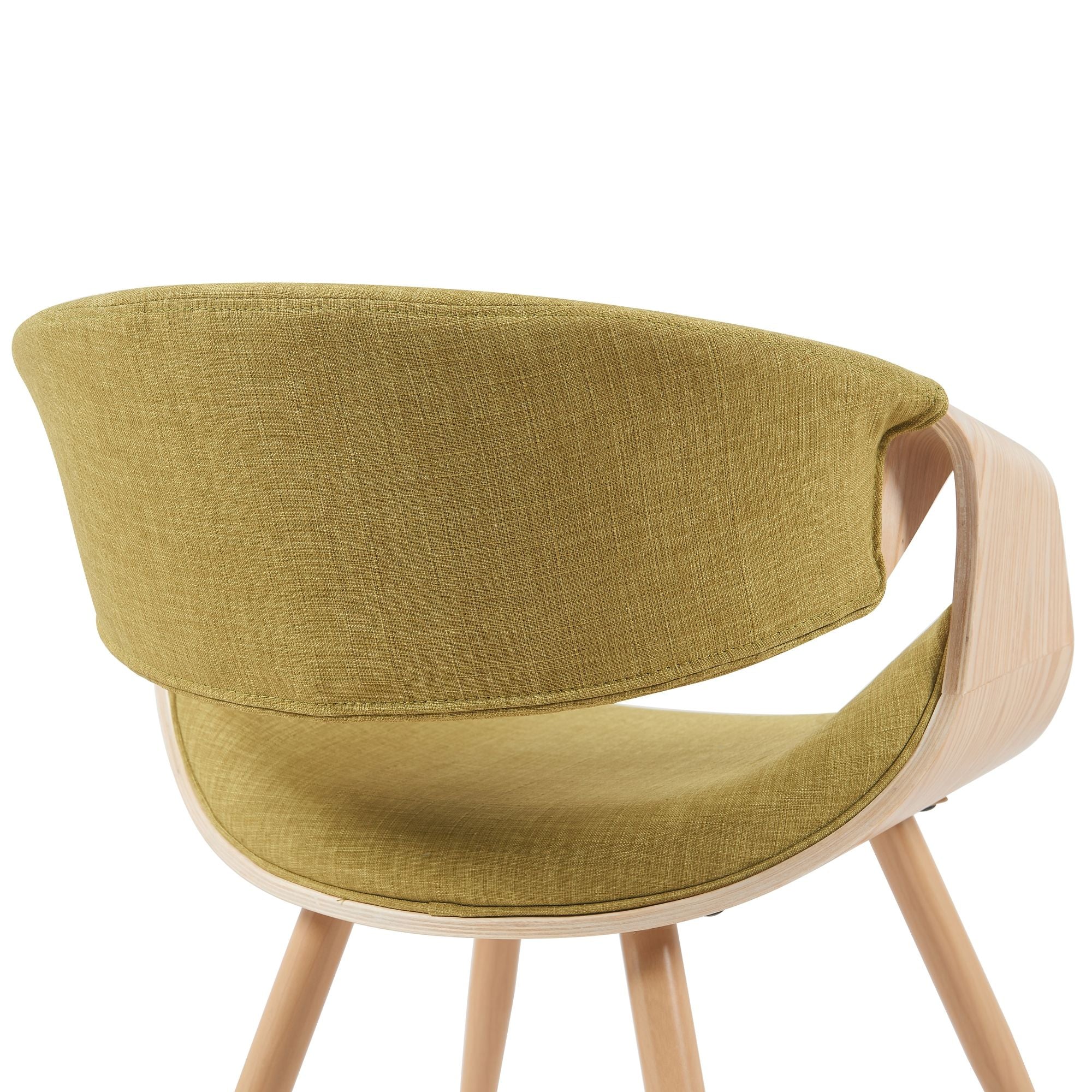 Butterfly - Upholstered Dining Chair - Brown Oak