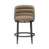 Eunice - Faux Leather Upholstered Swivel Counter Height Barstool
