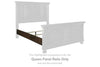 Porter - Queen Panel Rails - Rustic Brown