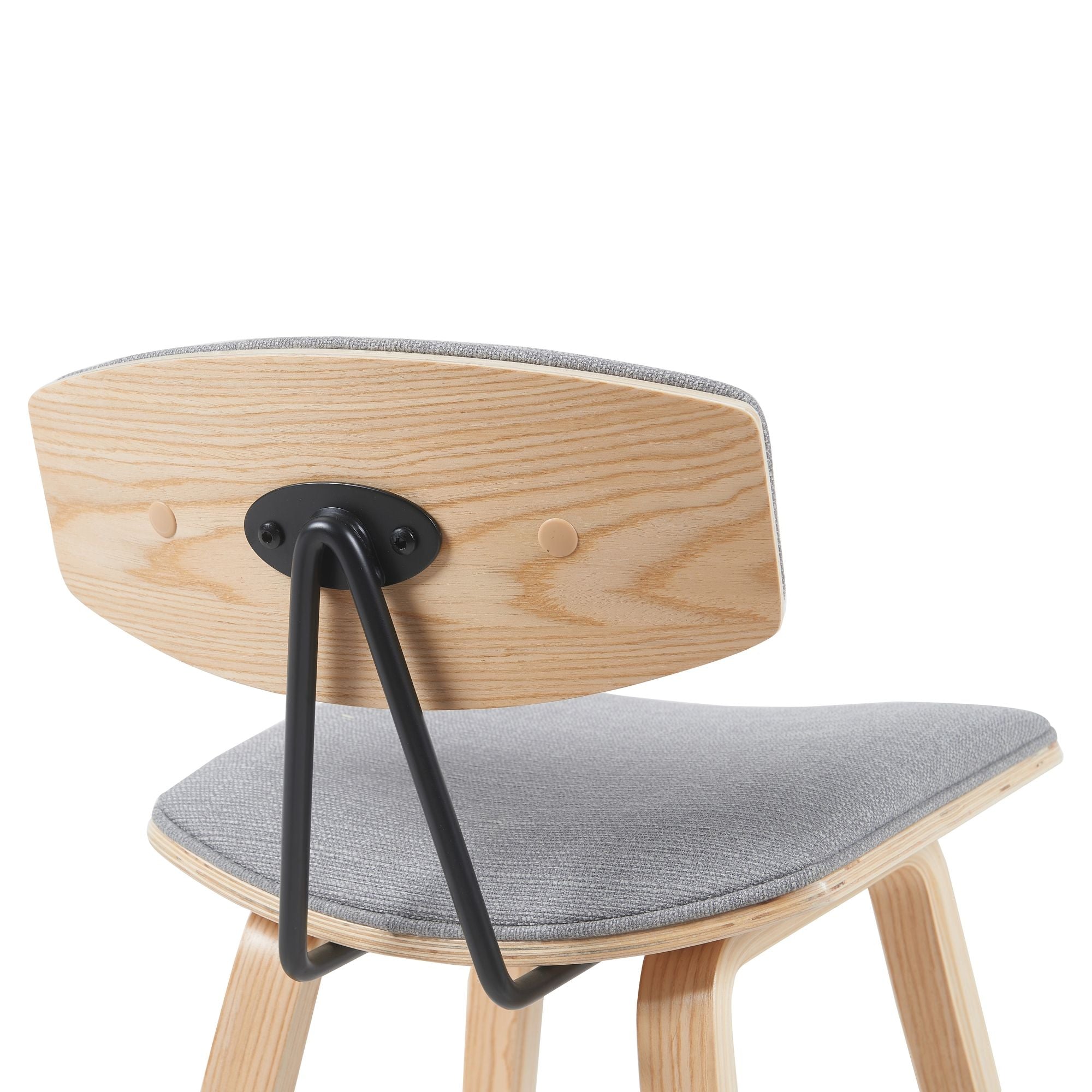 Fox - Swivel Bar Height Stool - Light Brown