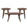 Theo - Three Pack Occasional Set With Coffee Table And 2 End Tables - Walnut